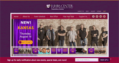 Desktop Screenshot of luhrscenter.com